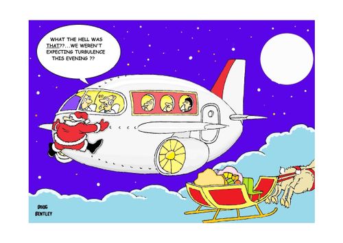 'What the hell was that? . . . We weren't expecting turbulence??'