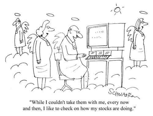 ...I like to check on how my stock are doing
