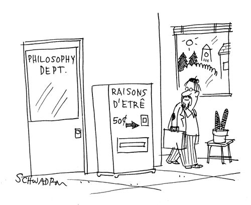 Philosophy department: Raisons d'etre, 50c.