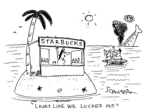 'Looks like we lucked out.'