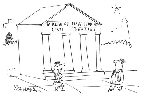 Bureau of Disappearing Civil Liberties