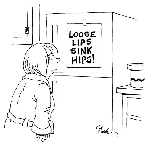 Loose Lips Sink Hips!