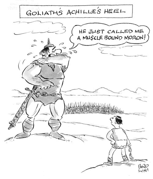 'Goliath's Achilles Heel.'