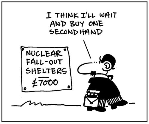 'I think I'll wait and buy one secondhand.'