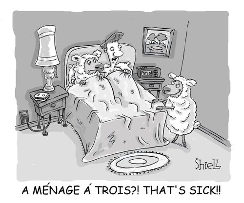 'A menage a trois That's sick'