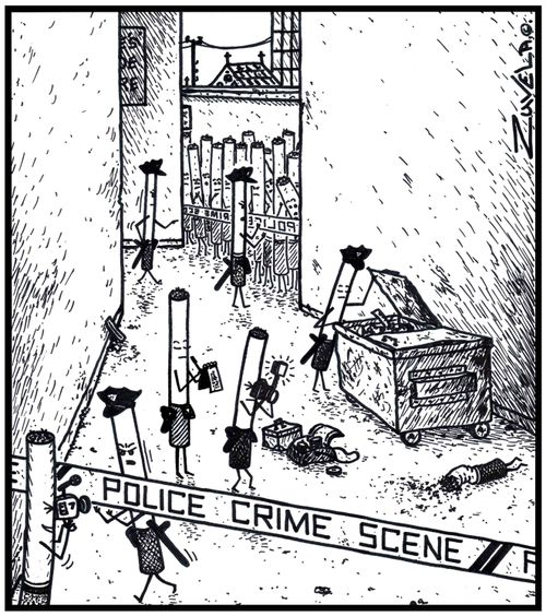 Police Crime Scene.