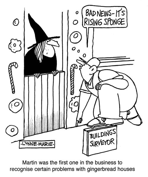 'Martin was the first one in the business to recognise certain problems with gingerbread houses.'