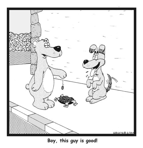 "Boy, this guy is good!"