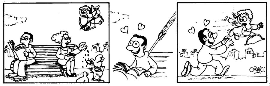 Man Misunderstands Cupid's Intention