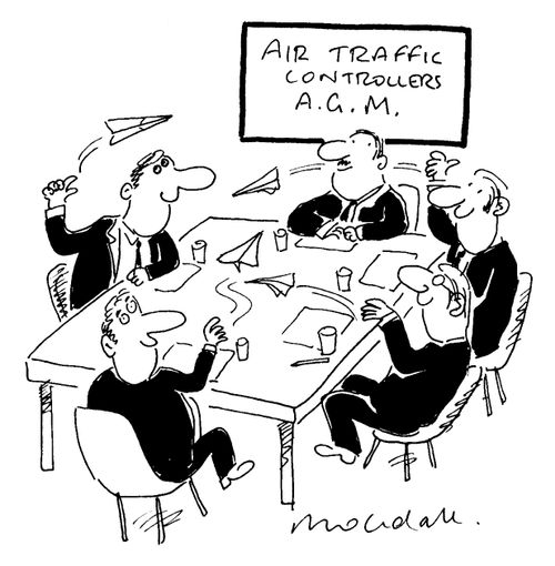 Air traffic controllers AGM