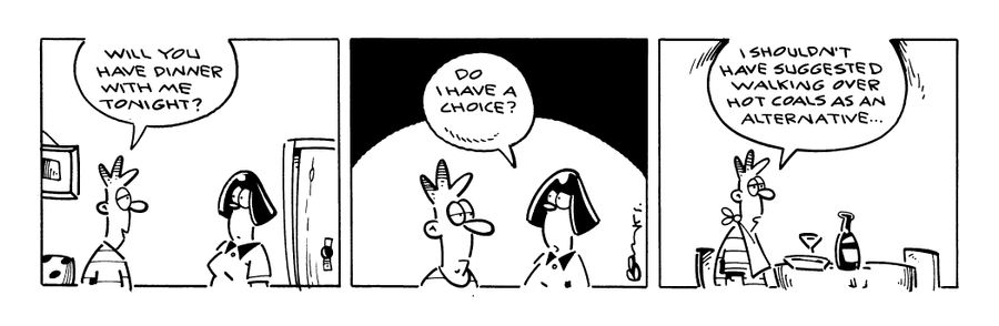 Nethead strip: Dinner refusal