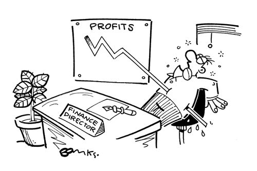 Finance Director killed by falling profits