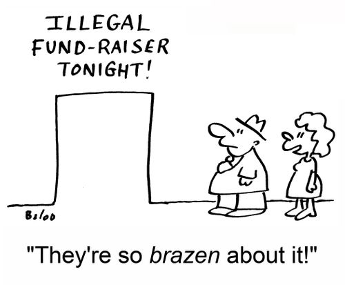 'They're so brazen about it!'