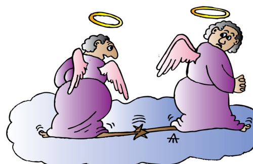 Angels Caught on Devil Tails