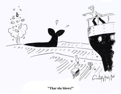 'Thar she blows!'