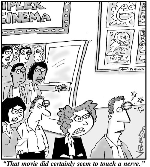 'That movie did certainly seem to touch a nerve.'
