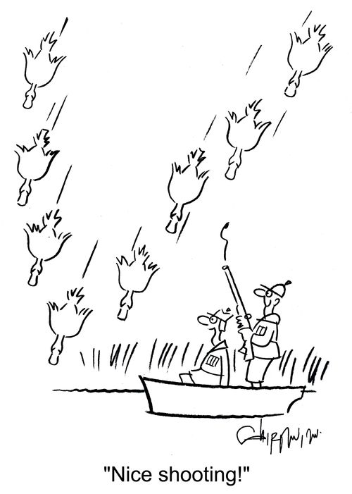 'Nice Shooting.'