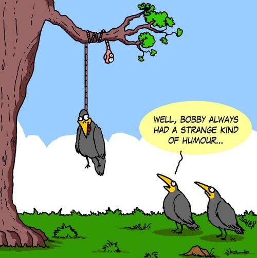 'Well, Bobby always had a strange kind of humour...'