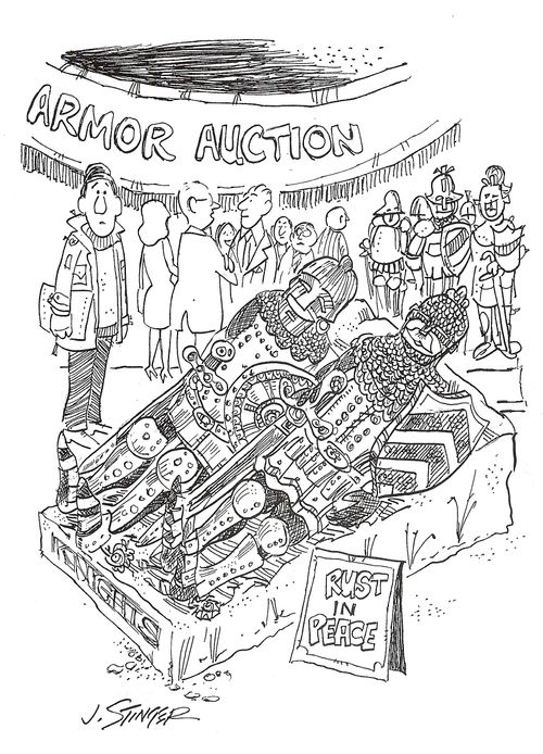 Armor Auction: Rust in peace.
