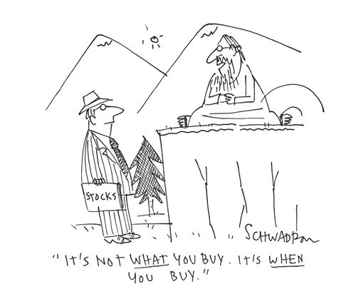 'It's not what you buy. It's when you buy.'