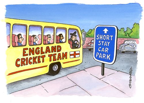 England Cricket Team - Short Stay Car Park.