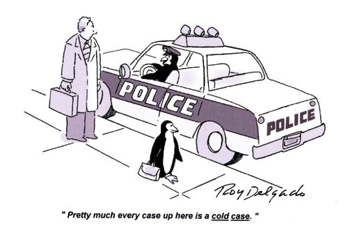 'Pretty much every case up here is a cold case.'