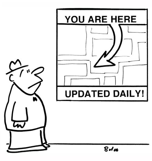 You are here, updated daily!