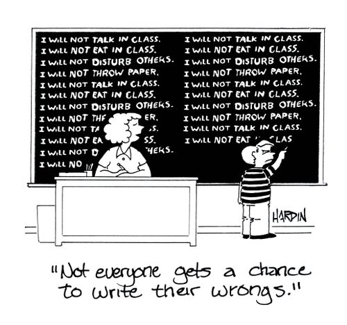'Not everyone gets a chance to write their wrongs.'