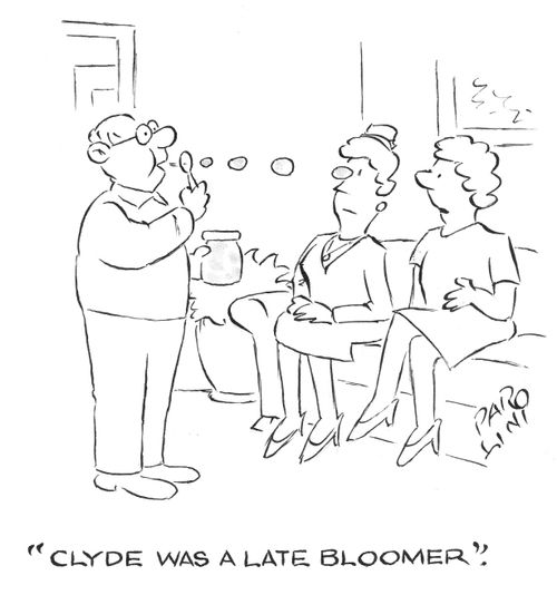 'Clyde was a late bloomer.'