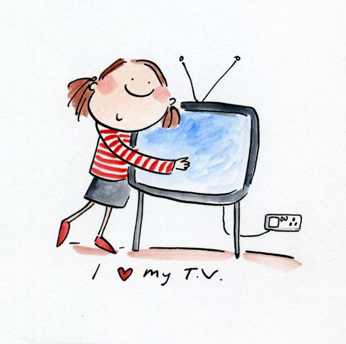 I love my TV.