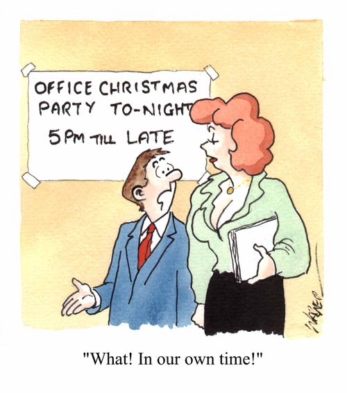 Chritmas Party - "What in our own time?"