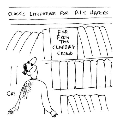 'Classic literature for D.I.Y. haters'