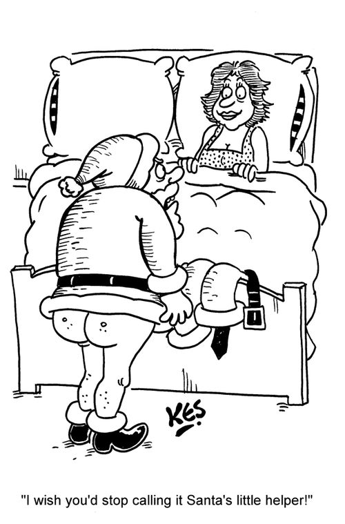 'I wish you'd stop calling it Santa's little helper'