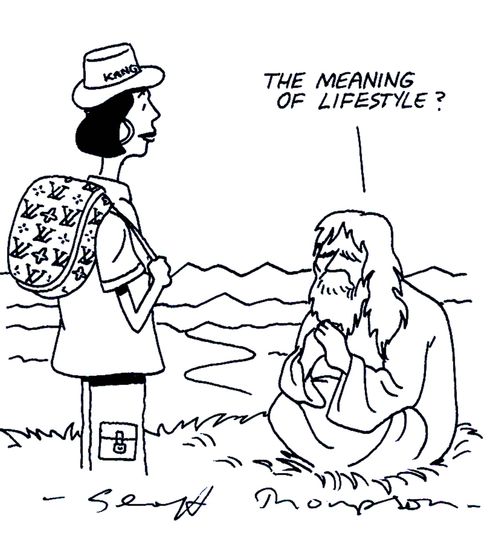 'The meaning of lifestyle?'