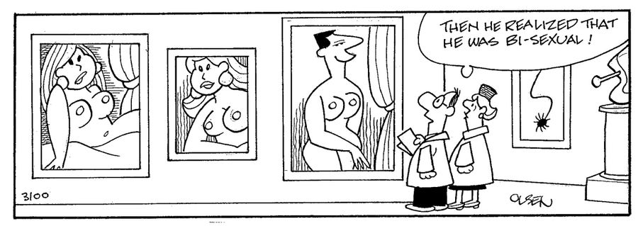 'Then he realized that he was bi-sexual!'