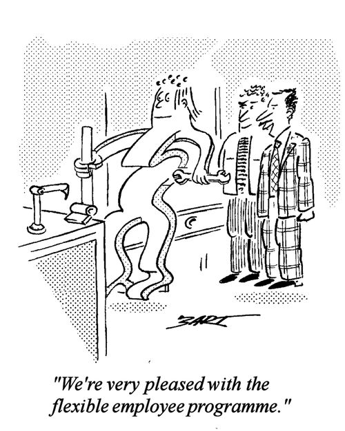 "We're very pleased with the flexible   employee programme."