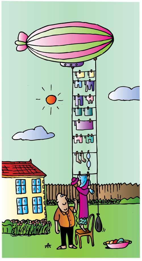 Unusual Washing Line