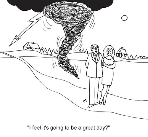 'I feel it's going to be a great day?'