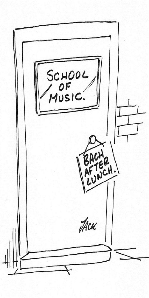 BACH AFTER LUNCH.