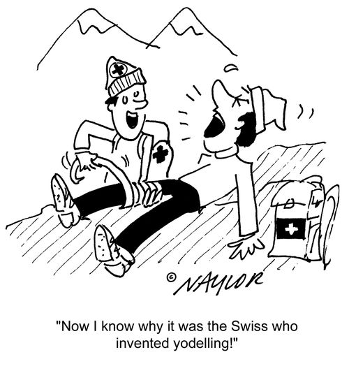 Now I know why it was the Swiss who invented yodelling.