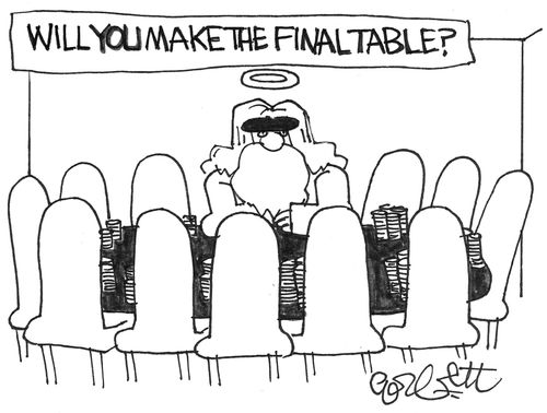 'Will you make the final table?'
