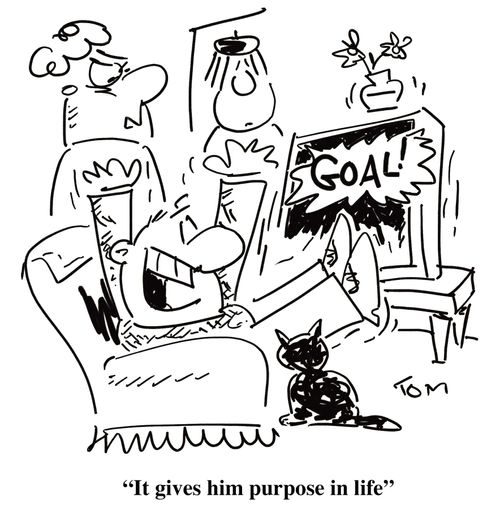 'It gives him purpose in life'