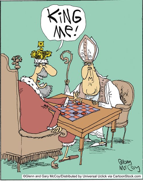 'King me!'