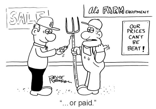 Al's Farm Equipment: Our Prices Can't Be Beat!