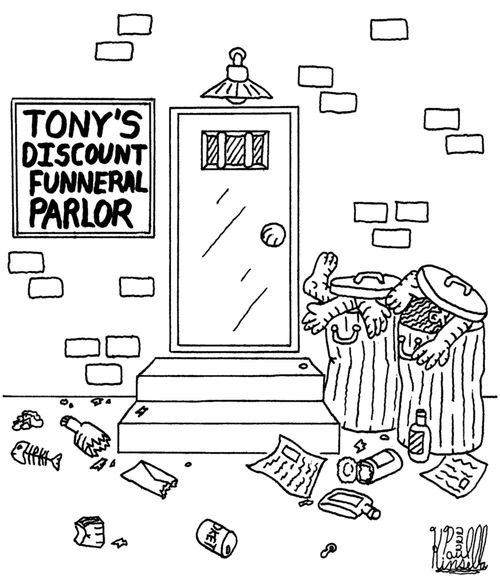Tony's Discount Funneral Parlor (funeral parlor)