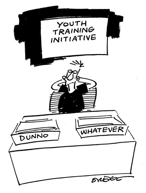 Youth Training Initiative: Dunno and Whatever.