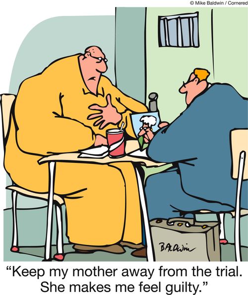 'Keep my mother away from the trial. She makes me feel guilty.'