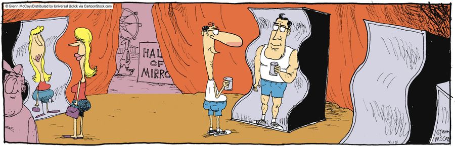 Hall of mirrors.