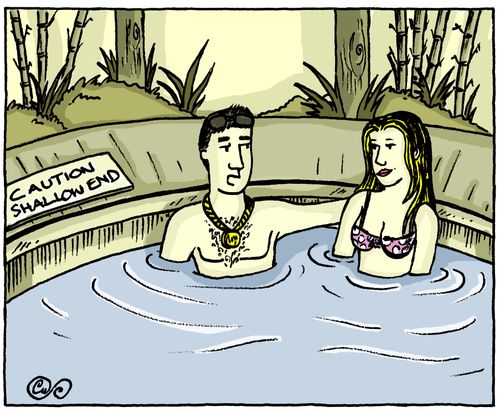 Caution Shallow End