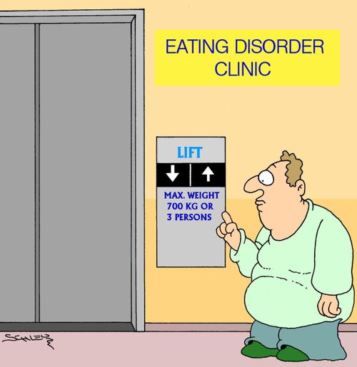 Eating Disorder Clinic - Lift Max Weight: 700 KG or 3 persons.
